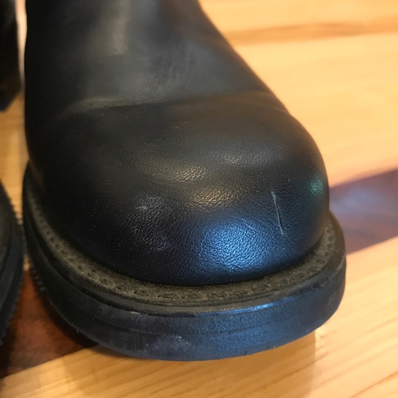 Double H Boot Men Black 10.5 2E Biker Sierra Boot - Picture 7 of 12